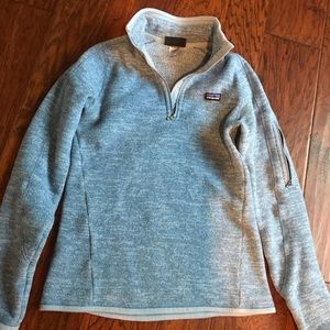 Patagonia women’s 1/4 zip better sweater